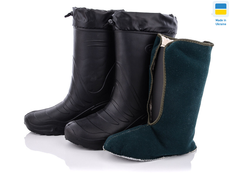 DS Укр EVA СЭ-02 черн с чулком, 6 (41-46), <strong>320</strong>, зима