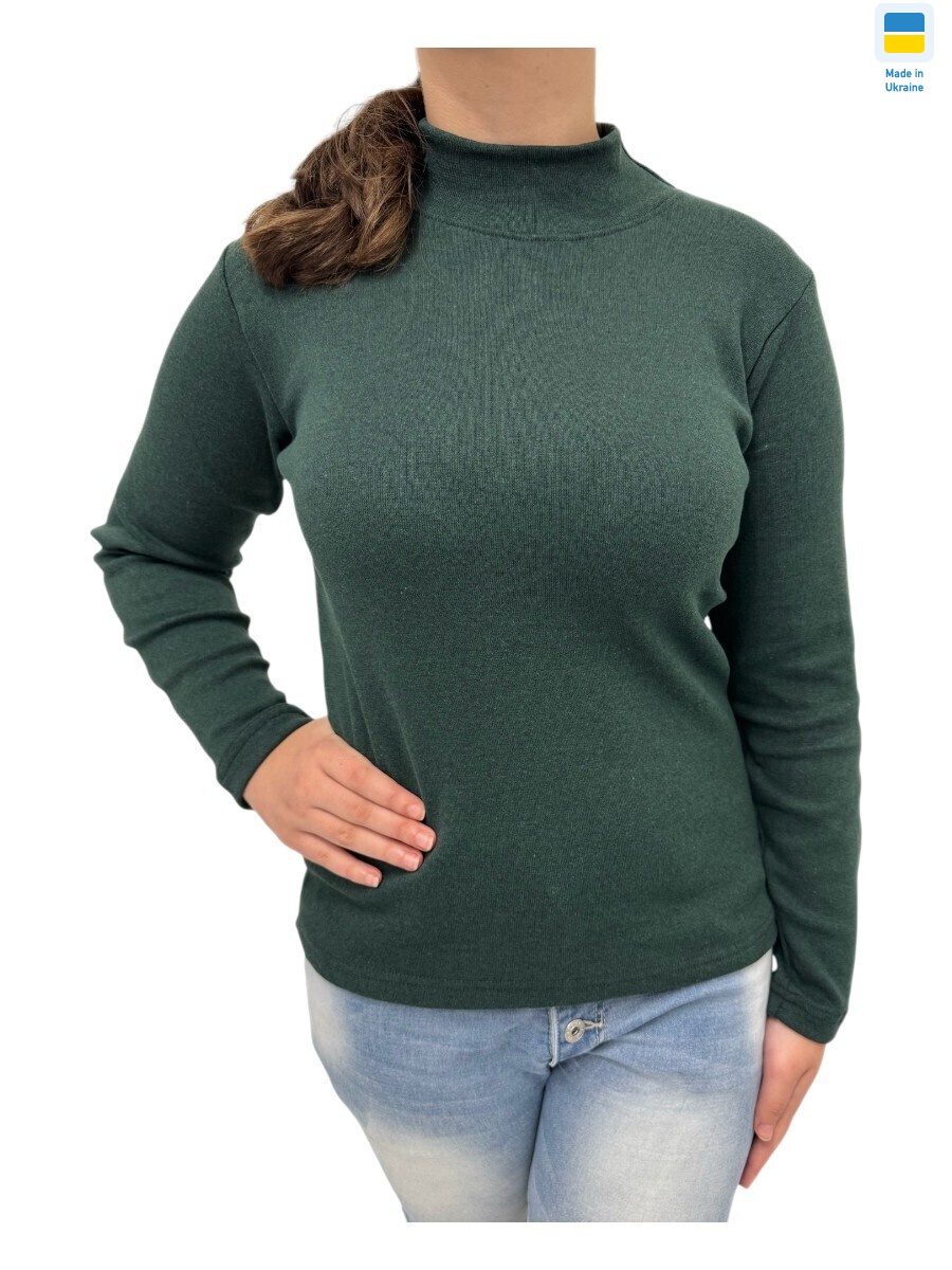 Гольф жіночий зелений, 6 (S-3XL), <strong>115</strong>, зима