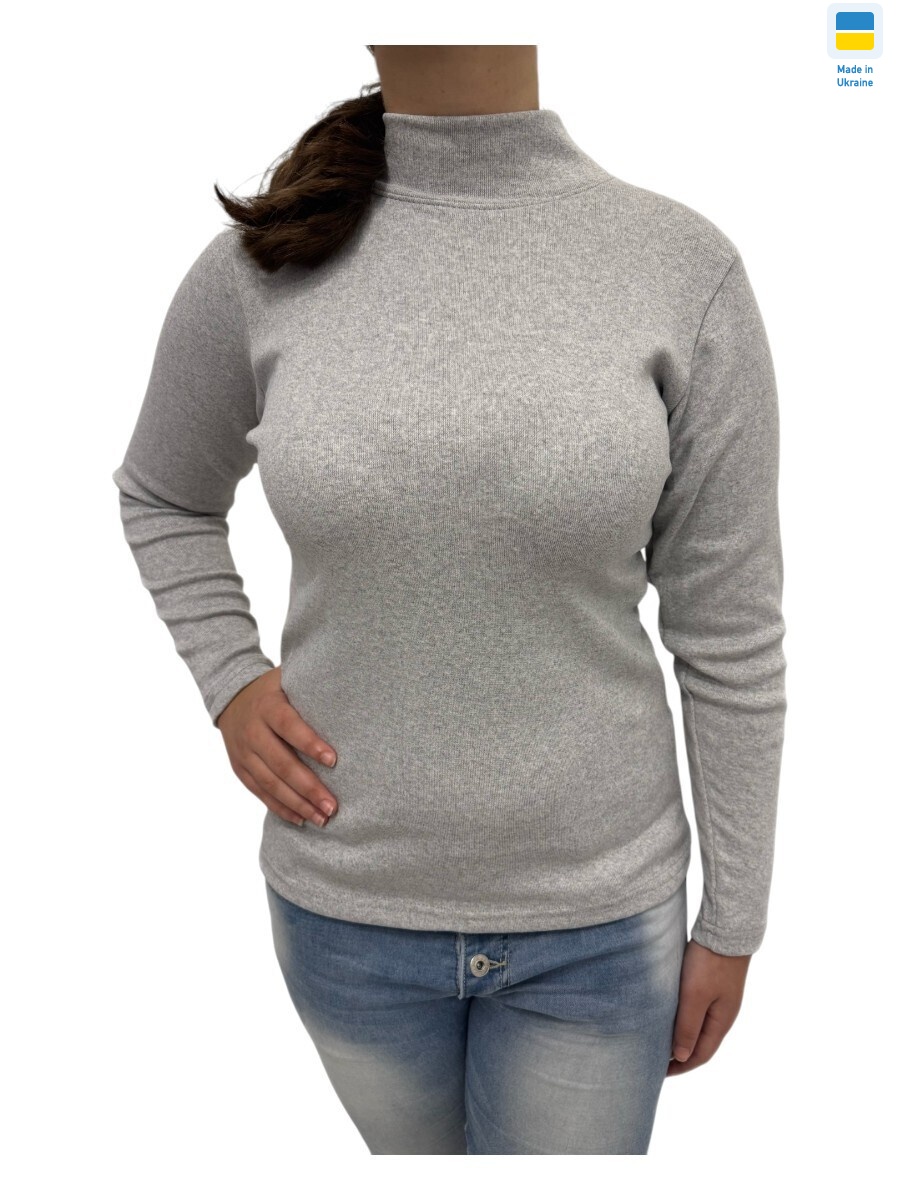 Гольф жіночий сірий, 6 (S-3XL), <strong>115</strong>, зима