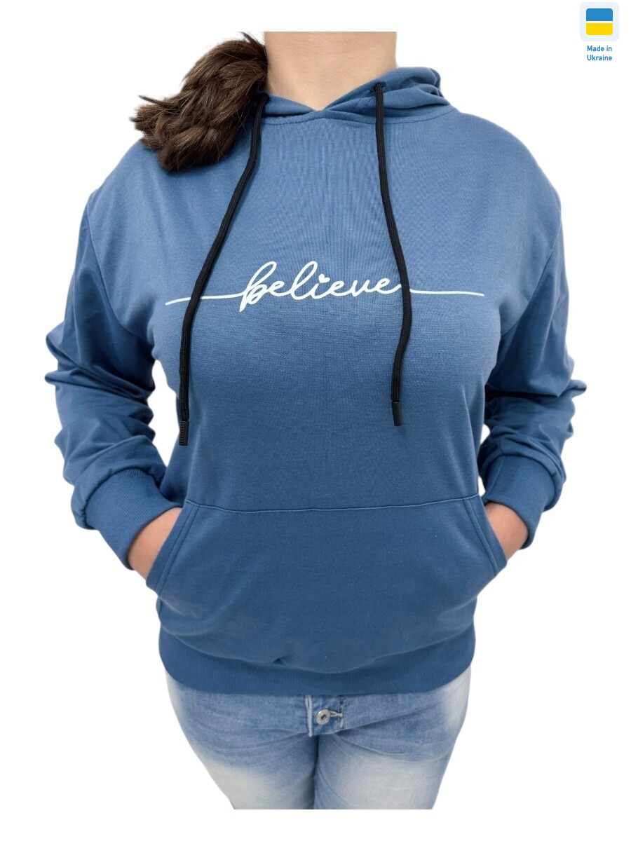 Батнік жіночий синій, 4 (48-54), <strong>220</strong>, демісезон