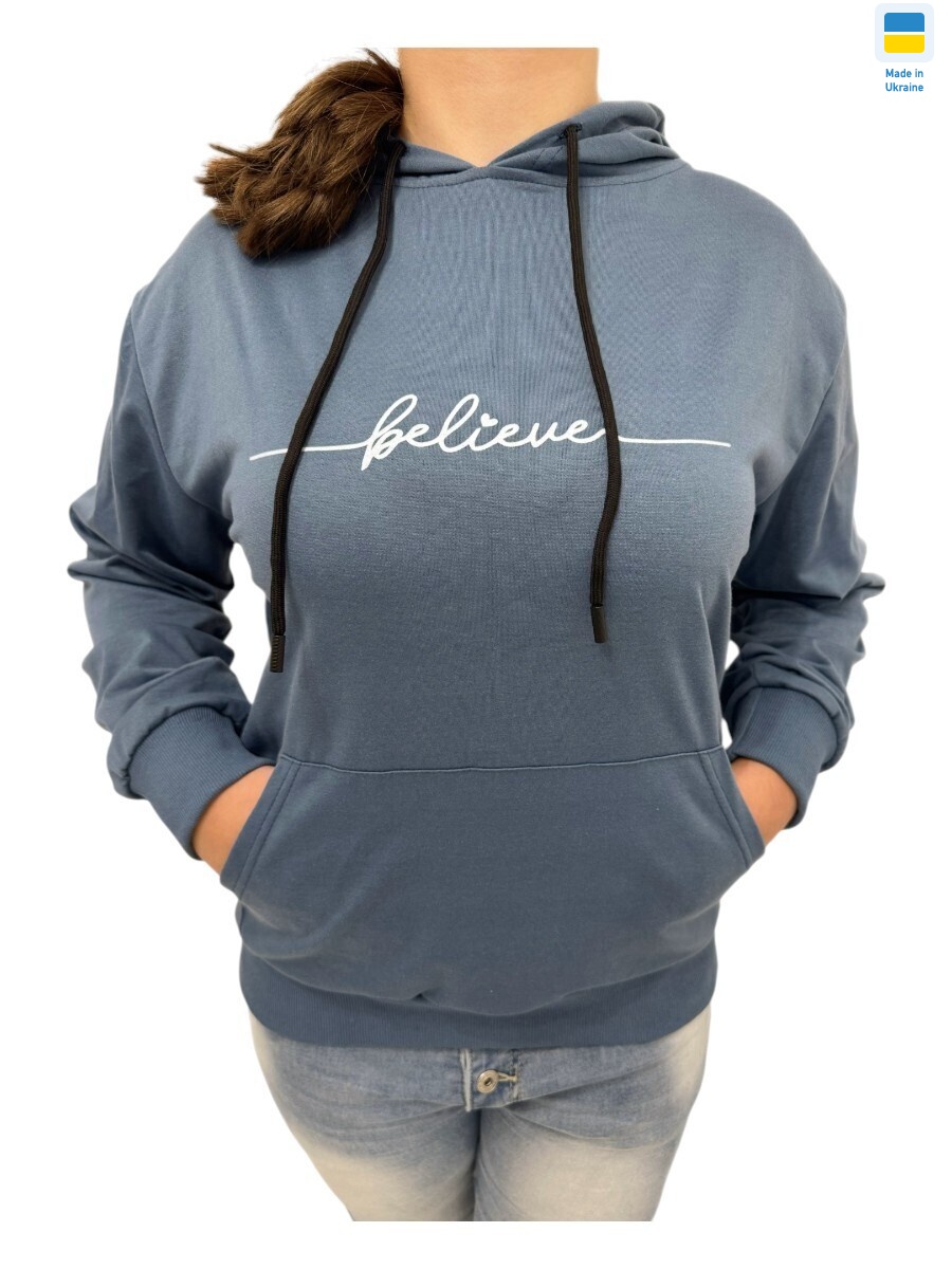 Батнік жіночий сірий, 4 (48-54), <strong>220</strong>, демісезон