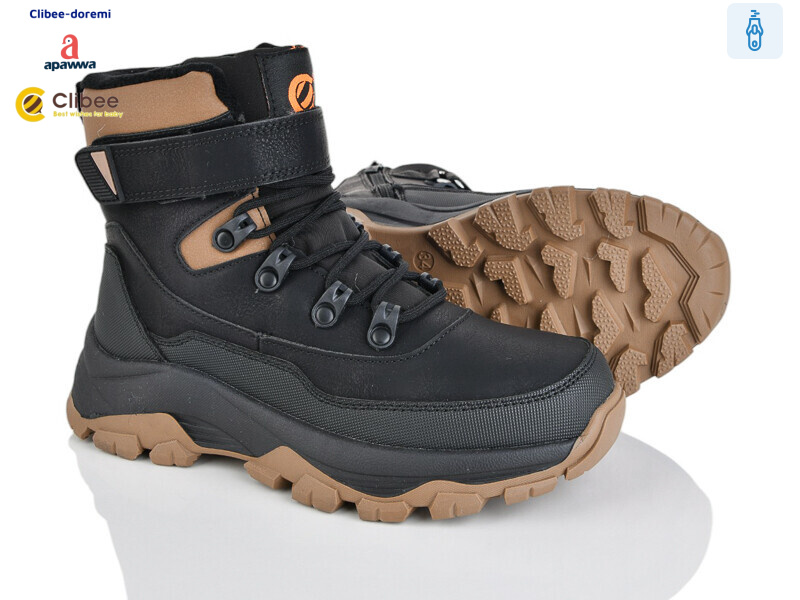 HC615 black-khaki, 6 (34-39), <strong>830</strong>, зима