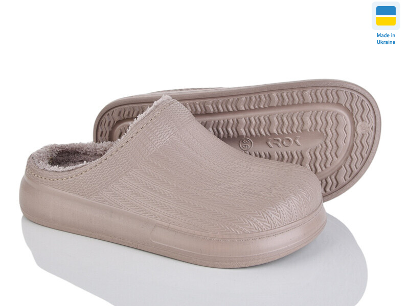 Крок сабо 100 св.коричневий, 6 (36-41), <strong>160</strong>, зима