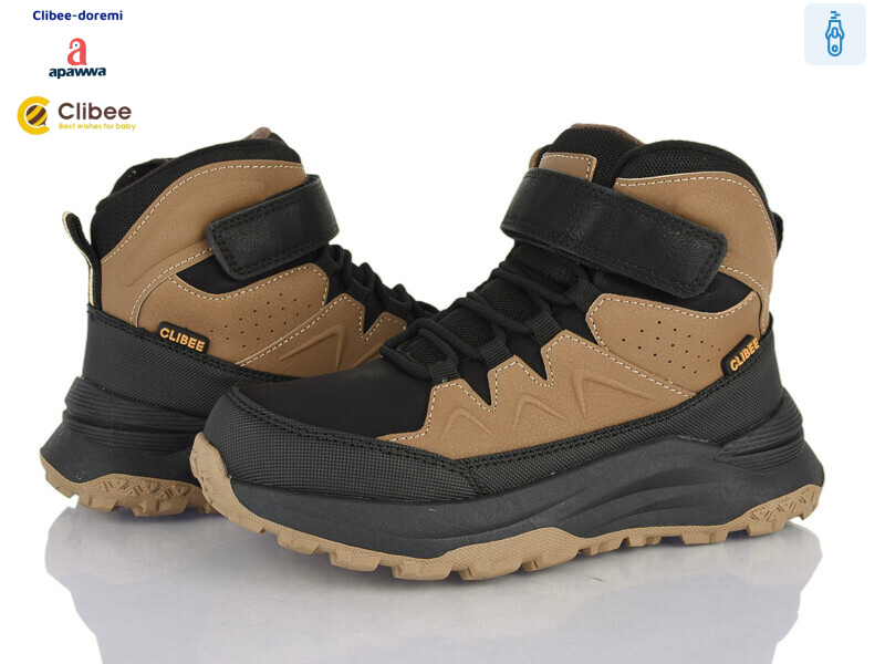 KC598 khaki-black, 6 (32-37), <strong>710</strong>, демісезон