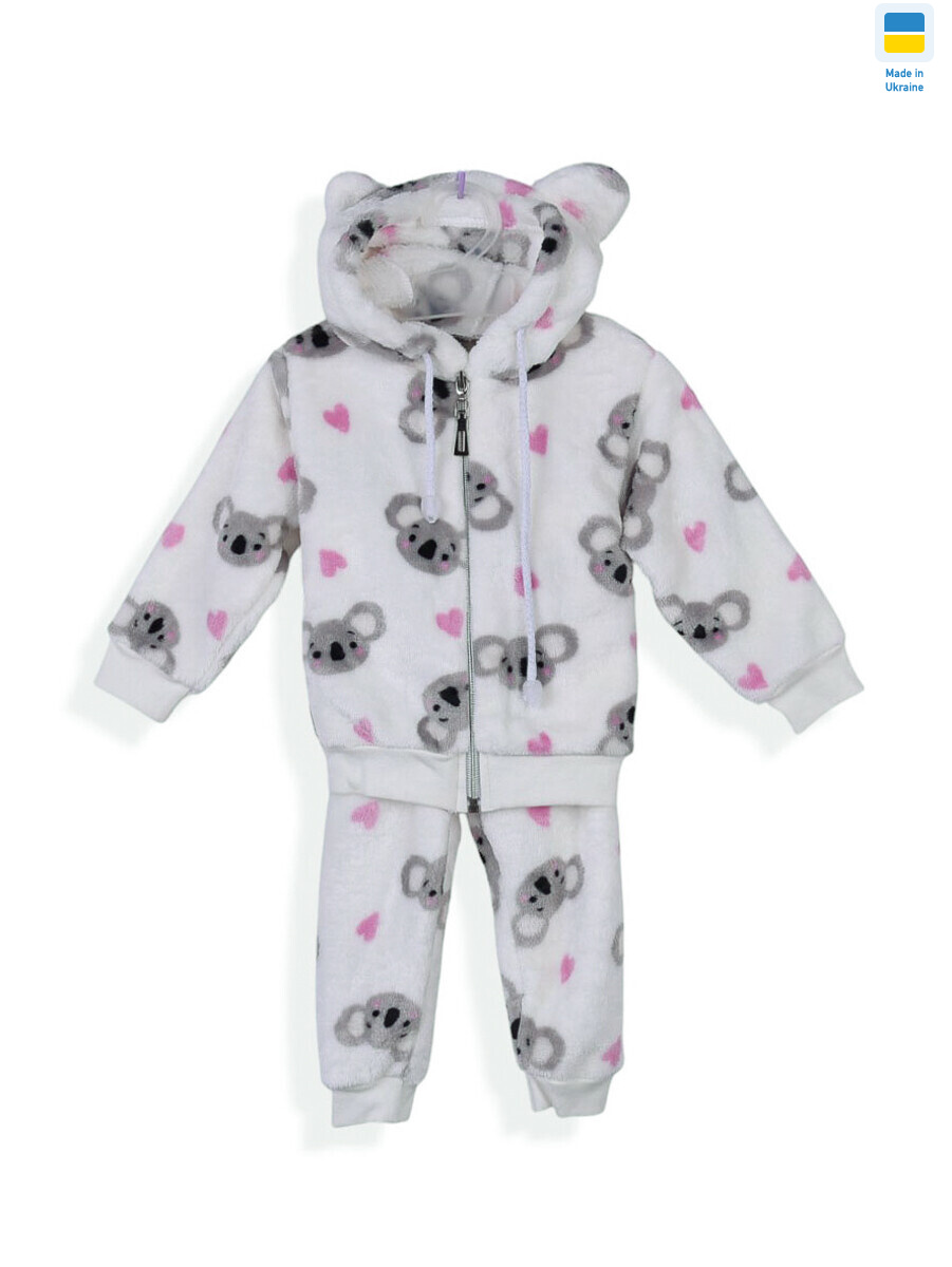 29181 білий батнік-штани, 3 (86-98), <strong>200</strong>, демісезон