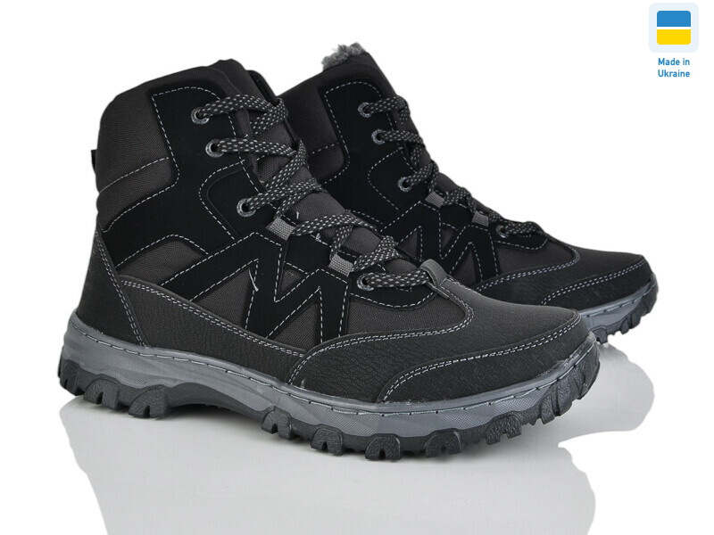 Б91 чорний, 8 (40-45), <strong>600</strong>, зима