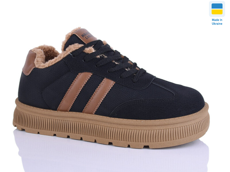 Гіпаніс 5105 чорний-коричневий, 8 (36-41), <strong>610</strong>, зима