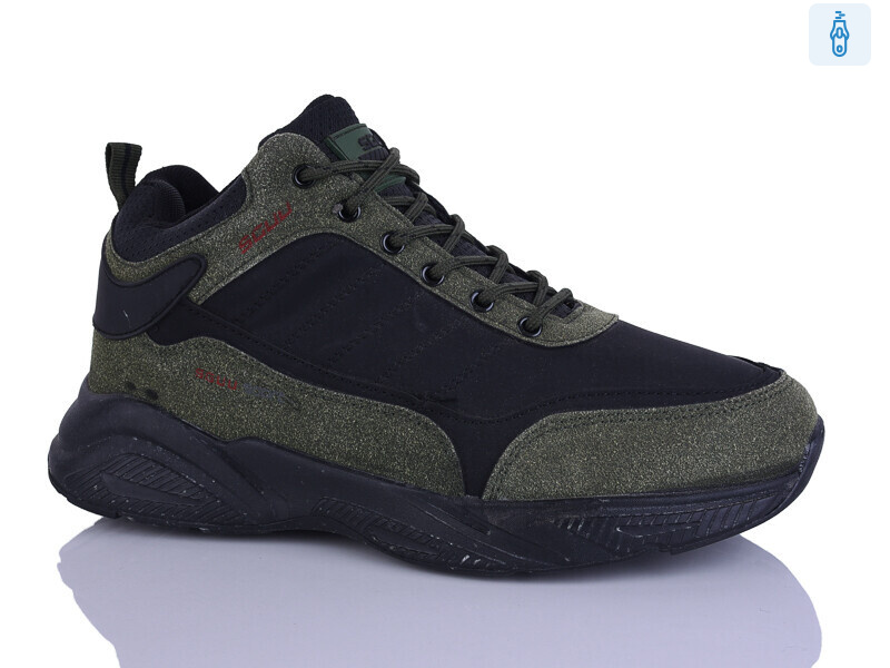 3113 чорний/хакі, 8 (41-46), <strong>700</strong>, зима