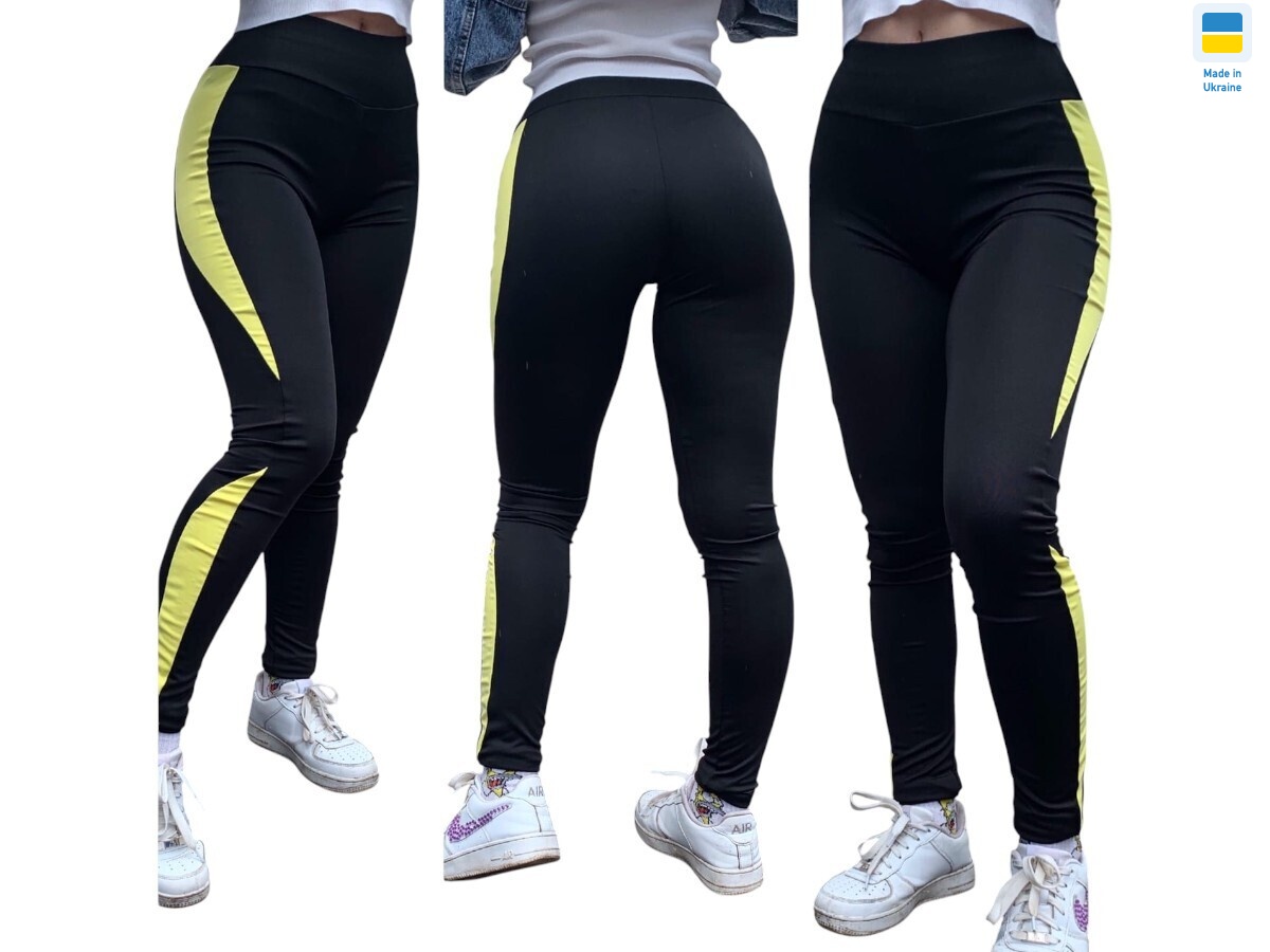 52862 чорний з жовтою вставкою, 4 (S-XL), <strong>140</strong>, демісезон