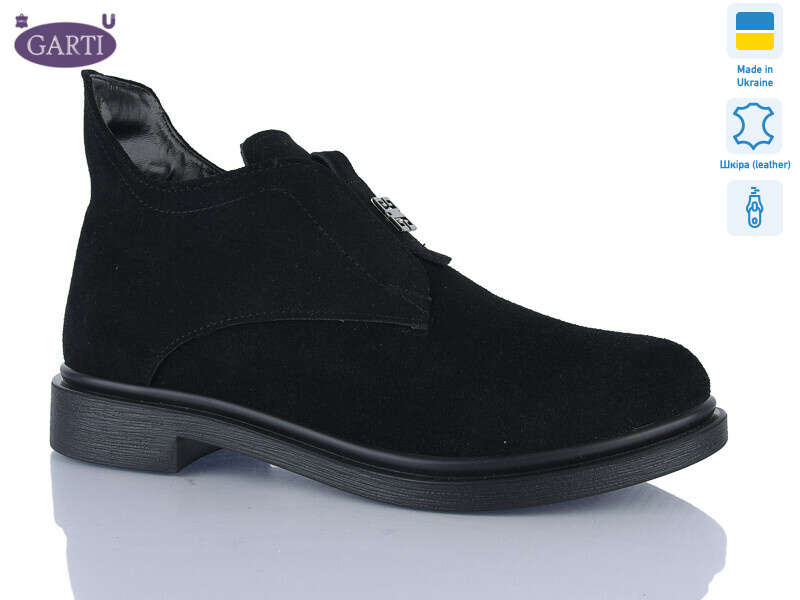 281 чорний замш, 6 (36-40), <strong>1040</strong>, демісезон