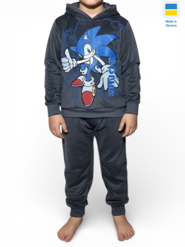 Костюм Сонік сірий, 4 (2-6), <strong>240</strong>, демісезон