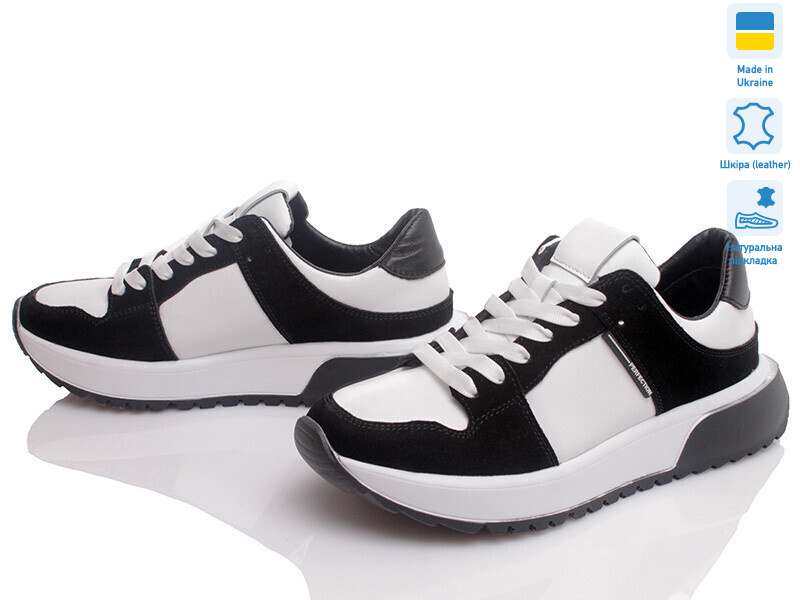 Paradize V-CR-1512 біло-чорний-d, 6 (36-40), <strong>999</strong>, демісезон