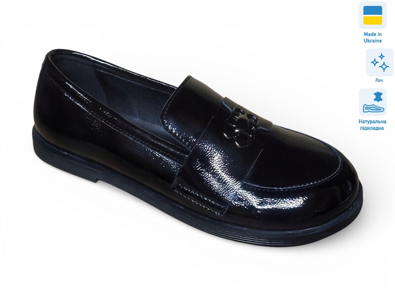 Paradize V-T-1903-F чорний лак, 6 (36-41), <strong>999</strong>, демісезон