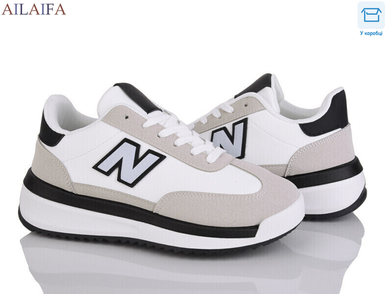 NR006 white-grey, 8 (36-41), <strong>680</strong>, демісезон