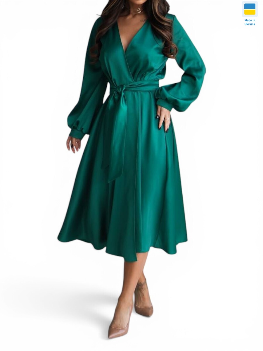 7563 смарагдовий, 3 (S-3XL), <strong>1050</strong>, демісезон