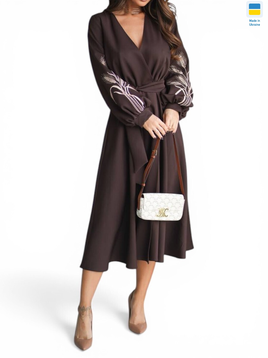 7507 шоколадний, 6 (S-3XL), <strong>1050</strong>, демісезон