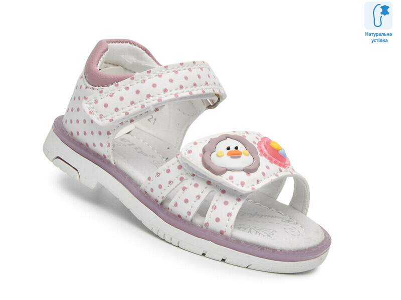 F65105 білий-фіол., 8 (21-26), <strong>380</strong>, літо