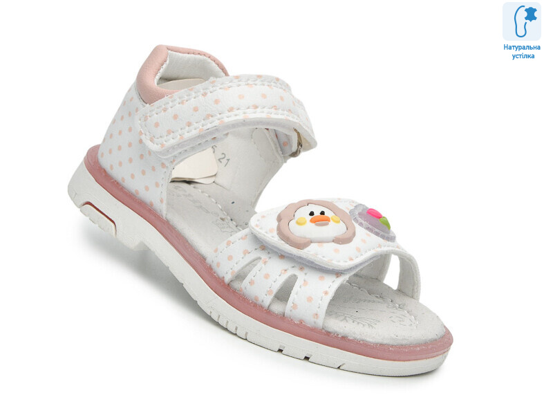 F65105 білий-рожев., 8 (21-26), <strong>380</strong>, літо