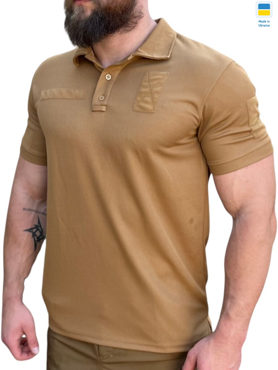 0017 тактичне Поло койот, 6 (S-3XL), <strong>380</strong>, літо