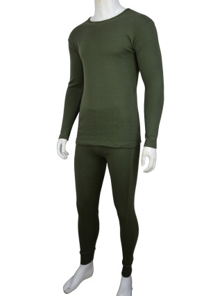 Комплект натільної білизни зелений, 6 (S-3XL), <strong>210</strong>, демісезон