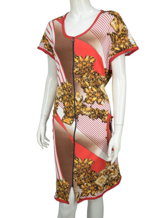 Халат Х/Б 002-8 brown, 5 (50-58), <strong>265</strong>, літо