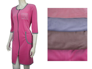 Халат велюр 001-2 mix, 4 (42-48), <strong>360</strong>, демісезон