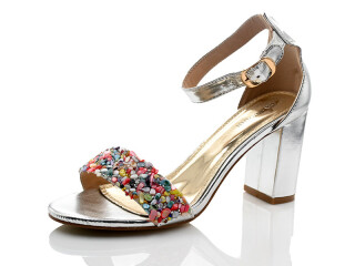 DO132B Silver PU, 8 (36-41), <strong>17.5</strong>, літо