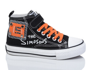 9111 чорн-помаранчевий, 8 (31-37), <strong>350</strong>, демісезон