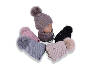 4111VK шапка-баф mix, 5 (50-52), <strong>410</strong>, зима