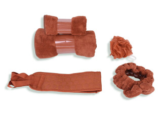 66332 (10297) подарунковий набір brown (70x140+50x100), 2, <strong>200</strong>