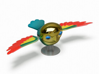 Аксесуар на дзеркало авто птах літаючий, 5 (One size), <strong>165</strong>