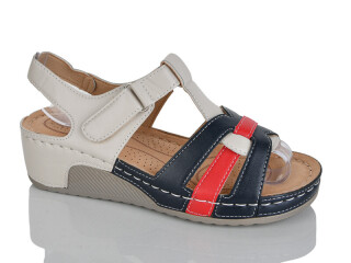 H2-17 beige-navy-red, 8 (37-42), <strong>370</strong>, літо