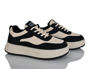 No brand Q5616 white-black, 8 (37-41), <strong>599</strong>, демісезон