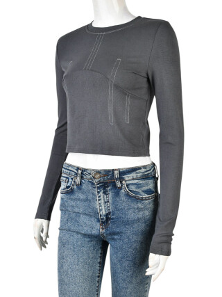 4393-MT213 grey, 4 (S-XL), <strong>235</strong>, демісезон