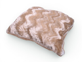 Плюш зигзаг (99151-1) молочний 50x50см, 2 (One size), <strong>70</strong>